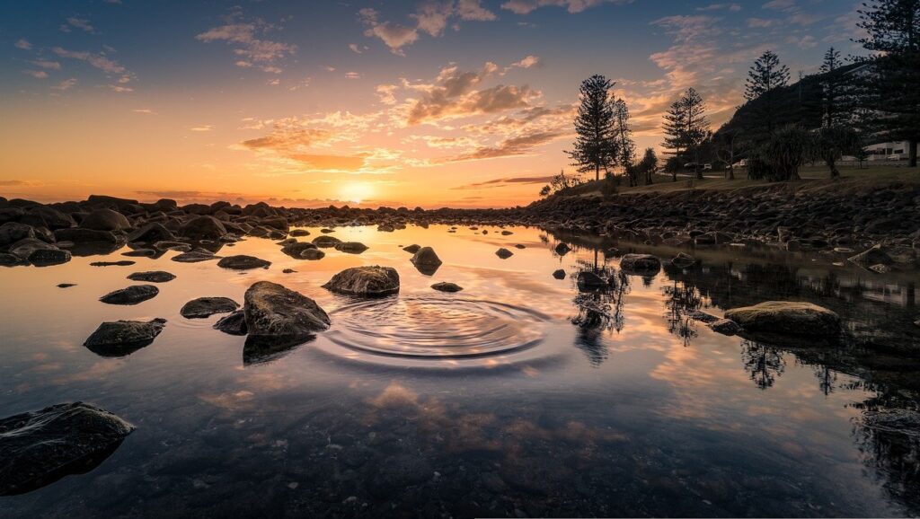 lake, sunset, rocks-1802337.jpg